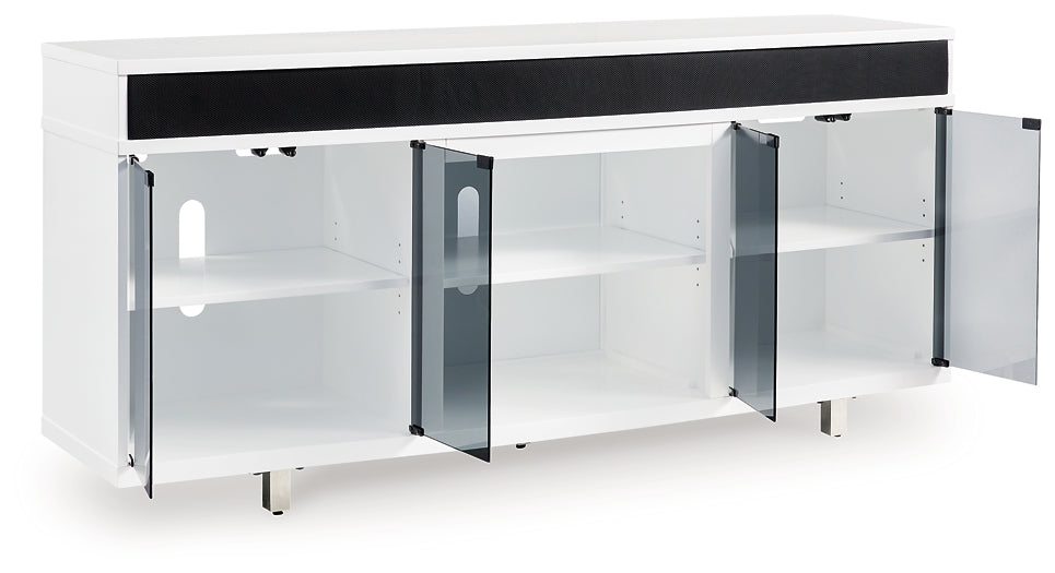 Gardoni XL TV Stand w/Fireplace Option Signature Design by Ashley®