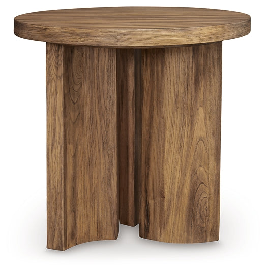 Austanny Round End Table Signature Design by Ashley®