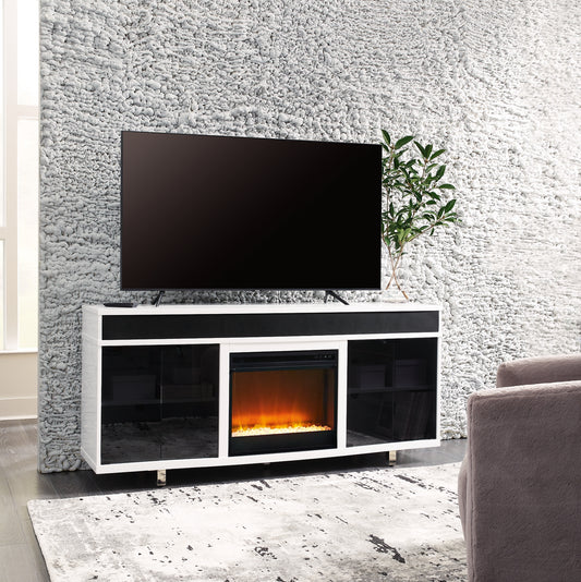 Gardoni 72" TV Stand with Electric Fireplace Signature Design by Ashley®