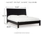 Danziar Queen Panel Bed with Mirrored Dresser Signature Design by Ashley®