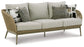 Swiss Valley Outdoor Sofa and Loveseat with Coffee Table Signature Design by Ashley®