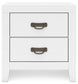 Binterglen Two Drawer Night Stand Signature Design by Ashley®