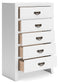 Binterglen Five Drawer Chest Signature Design by Ashley®