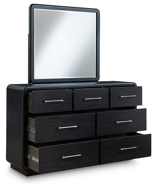 Rowanbeck Dresser and Mirror Signature Design by Ashley®