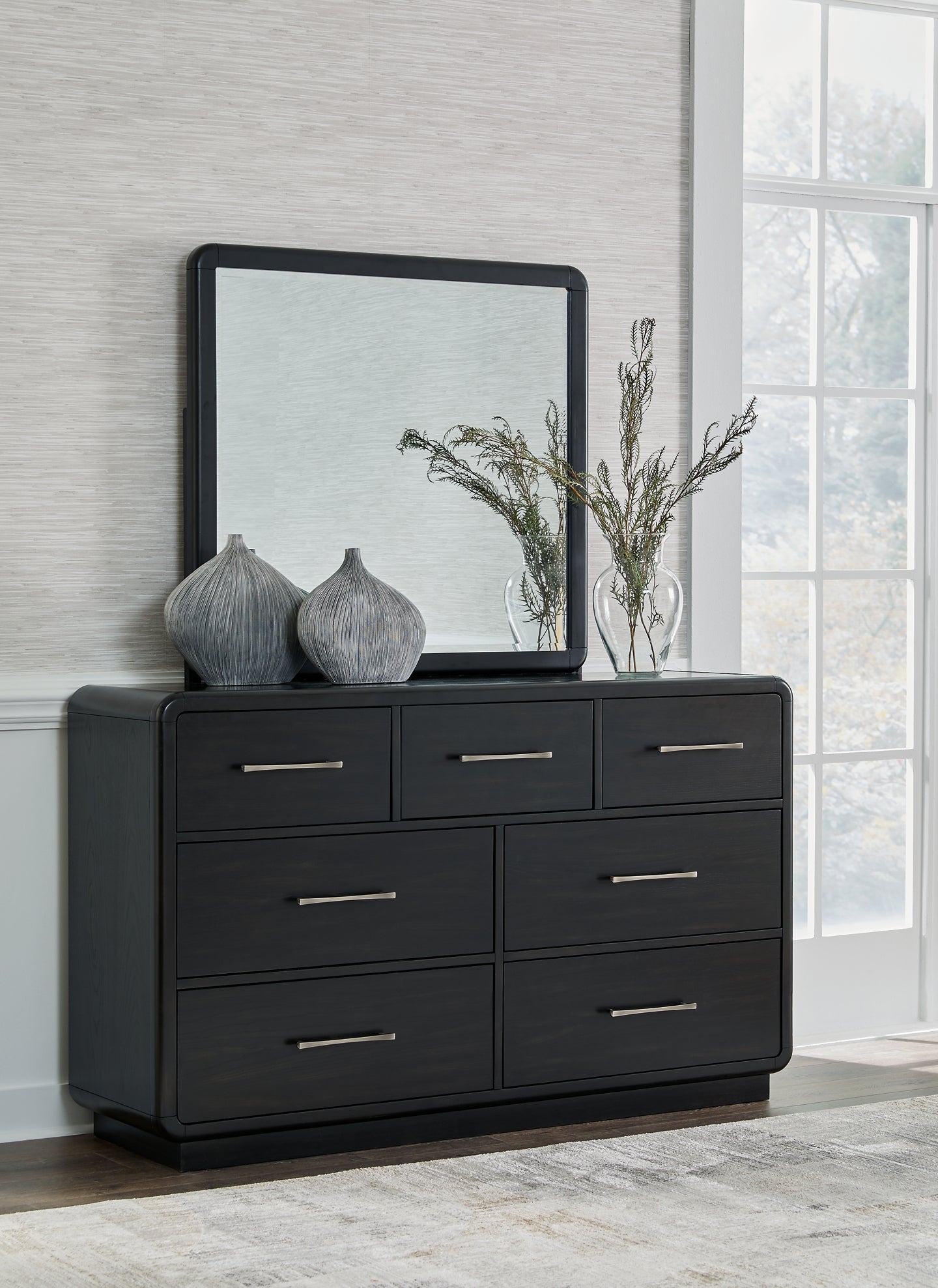 Rowanbeck Dresser and Mirror Signature Design by Ashley®