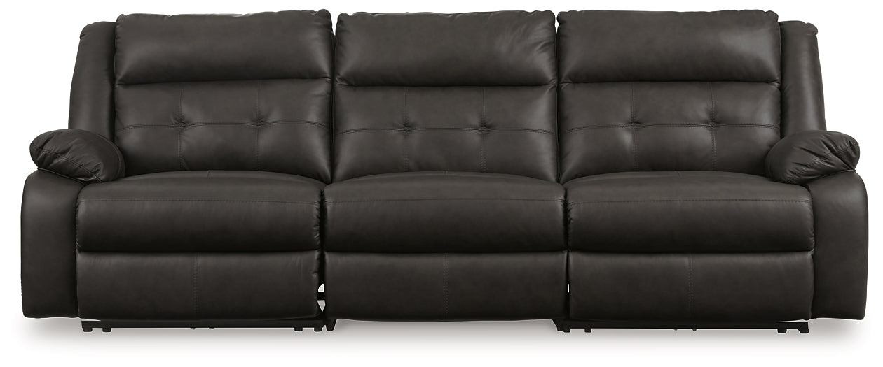 Mackie Pike 3-Piece Power Reclining Sectional Sofa Signature Design by Ashley®