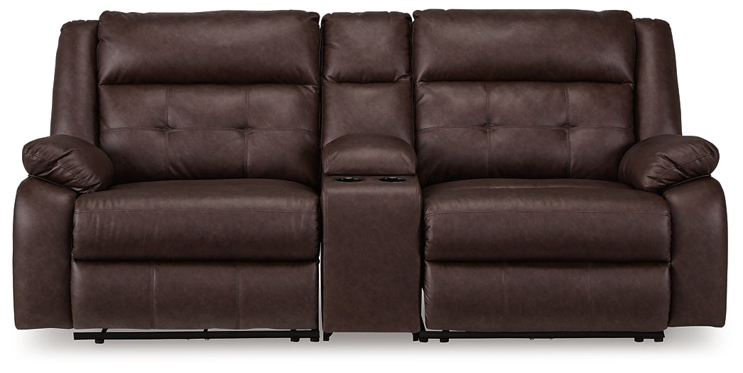 Punch Up 3-Piece Power Reclining Sectional Loveseat with Console Signature Design by Ashley®