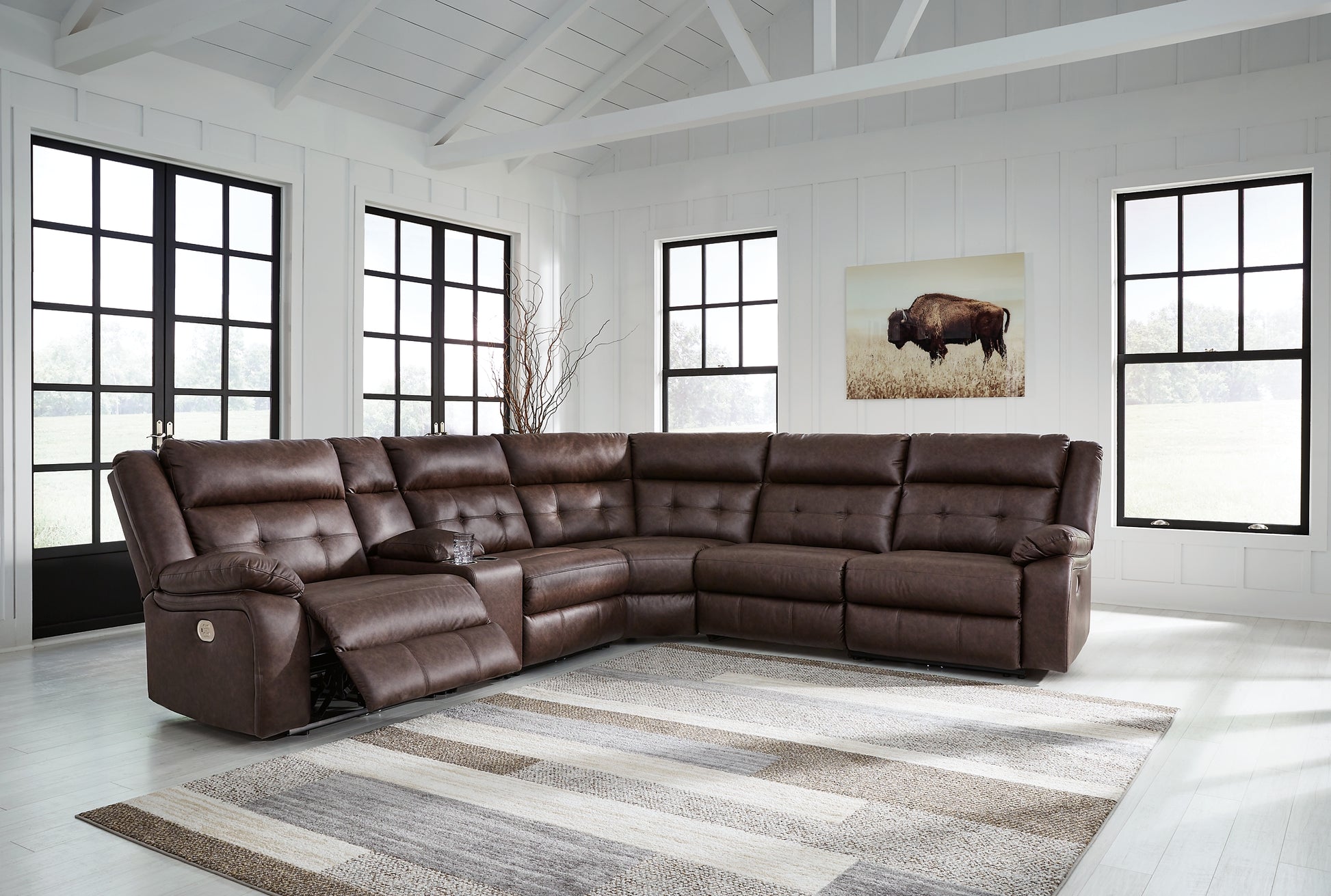 Punch Up 6-Piece Power Reclining Sectional Signature Design by Ashley®