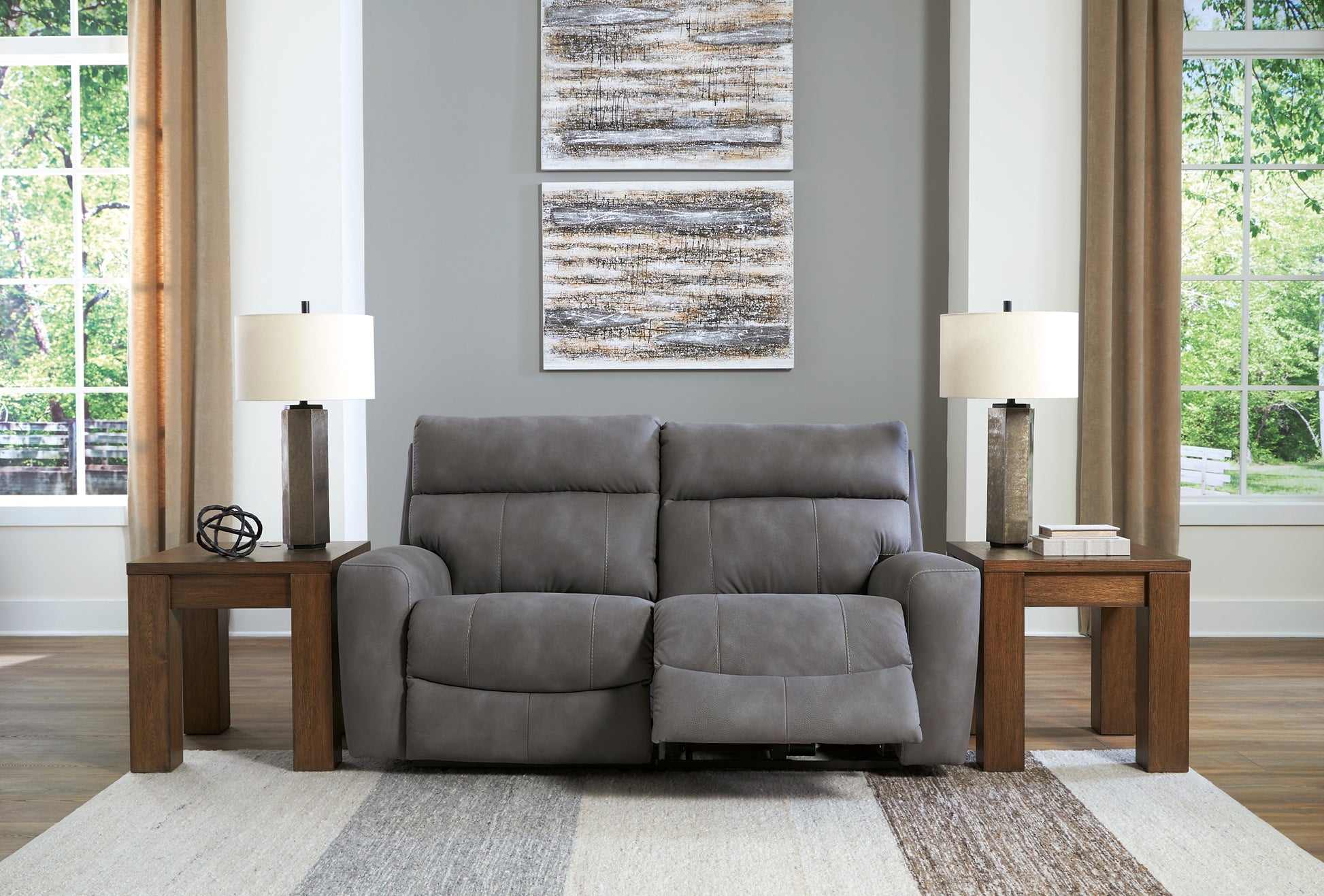 Next-Gen DuraPella 2-Piece Power Reclining Sectional Loveseat Signature Design by Ashley®