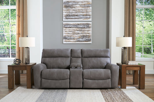 Next-Gen DuraPella 3-Piece Power Reclining Sectional Loveseat with Console Signature Design by Ashley®