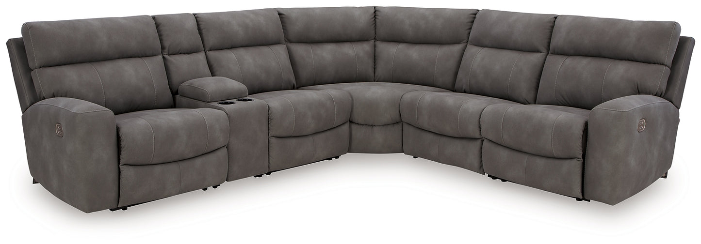 Next-Gen DuraPella 6-Piece Power Reclining Sectional Signature Design by Ashley®