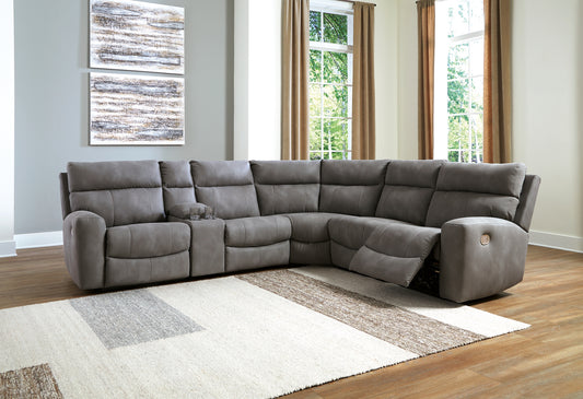 Next-Gen DuraPella 6-Piece Power Reclining Sectional Signature Design by Ashley®