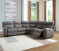 Next-Gen DuraPella 5-Piece Power Reclining Sectional Signature Design by Ashley®