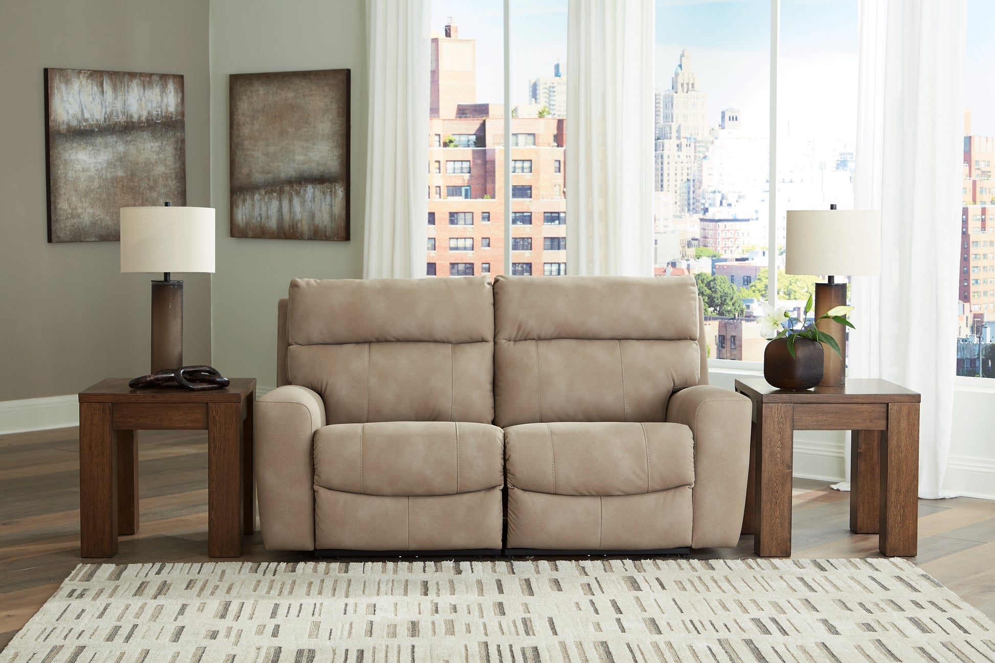 Next-Gen DuraPella 2-Piece Power Reclining Sectional Loveseat Signature Design by Ashley®