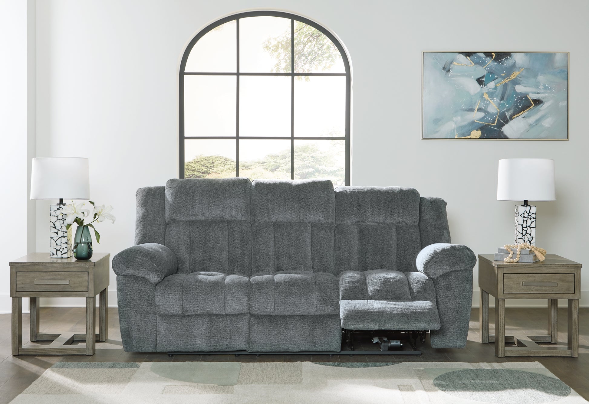 Tip-Off PWR REC Sofa with ADJ Headrest Signature Design by Ashley®