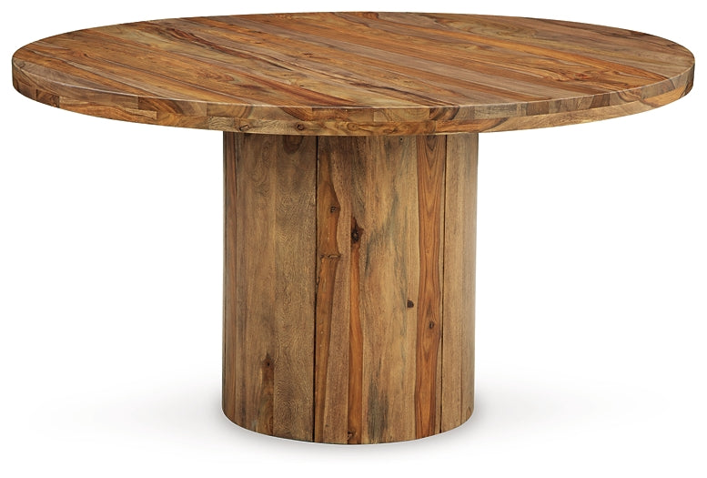 Dressonni Round Dining Room Table Signature Design by Ashley®