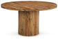 Dressonni Round Dining Room Table Signature Design by Ashley®