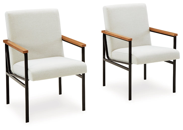 Dressonni Dining UPH Arm Chair (2/CN) Signature Design by Ashley®