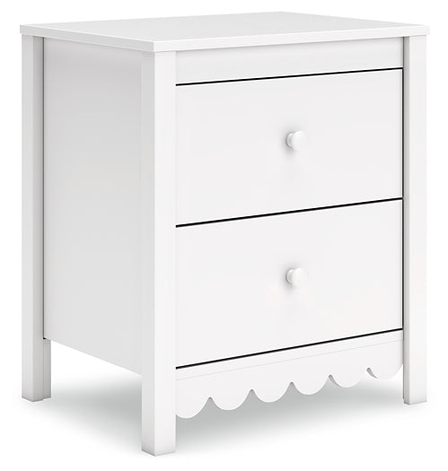 Hallityn Two Drawer Night Stand Signature Design by Ashley®