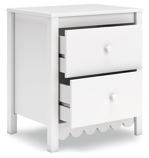 Hallityn Two Drawer Night Stand Signature Design by Ashley®