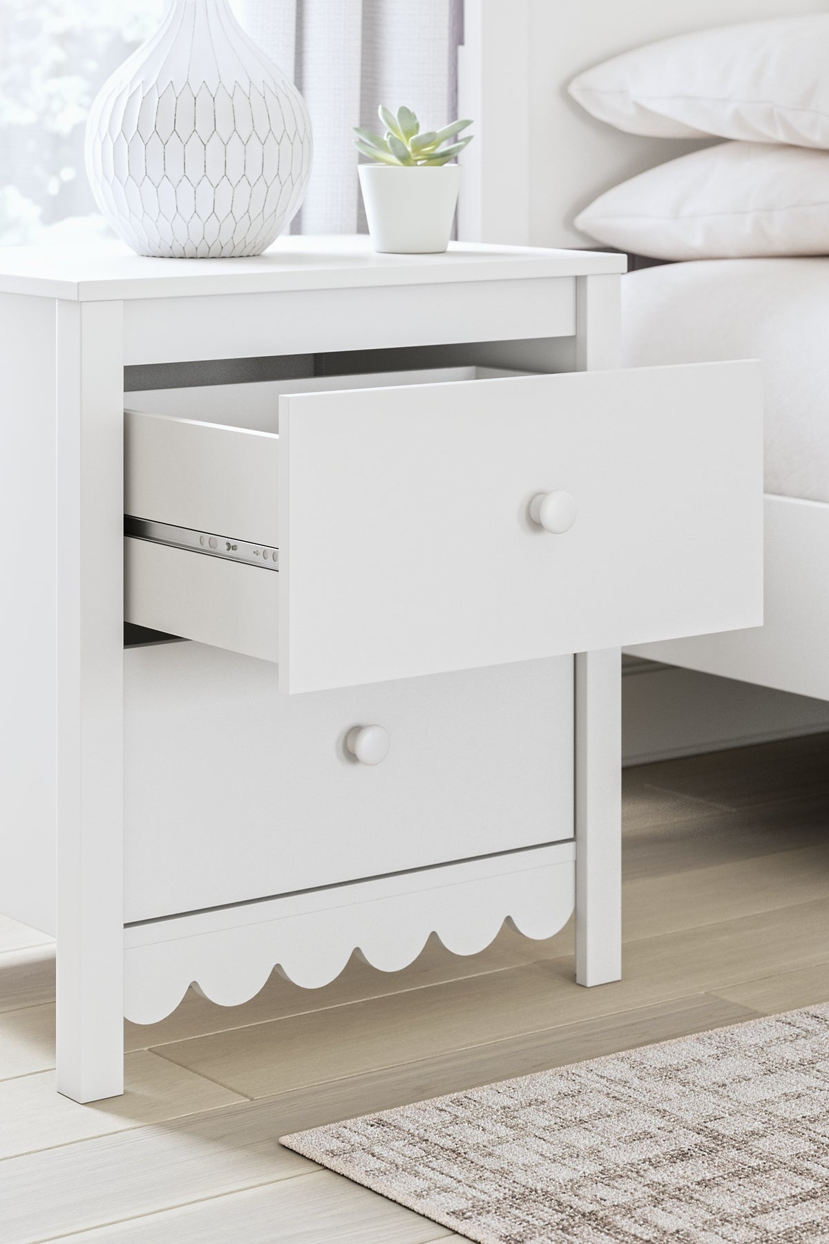 Hallityn Two Drawer Night Stand Signature Design by Ashley®