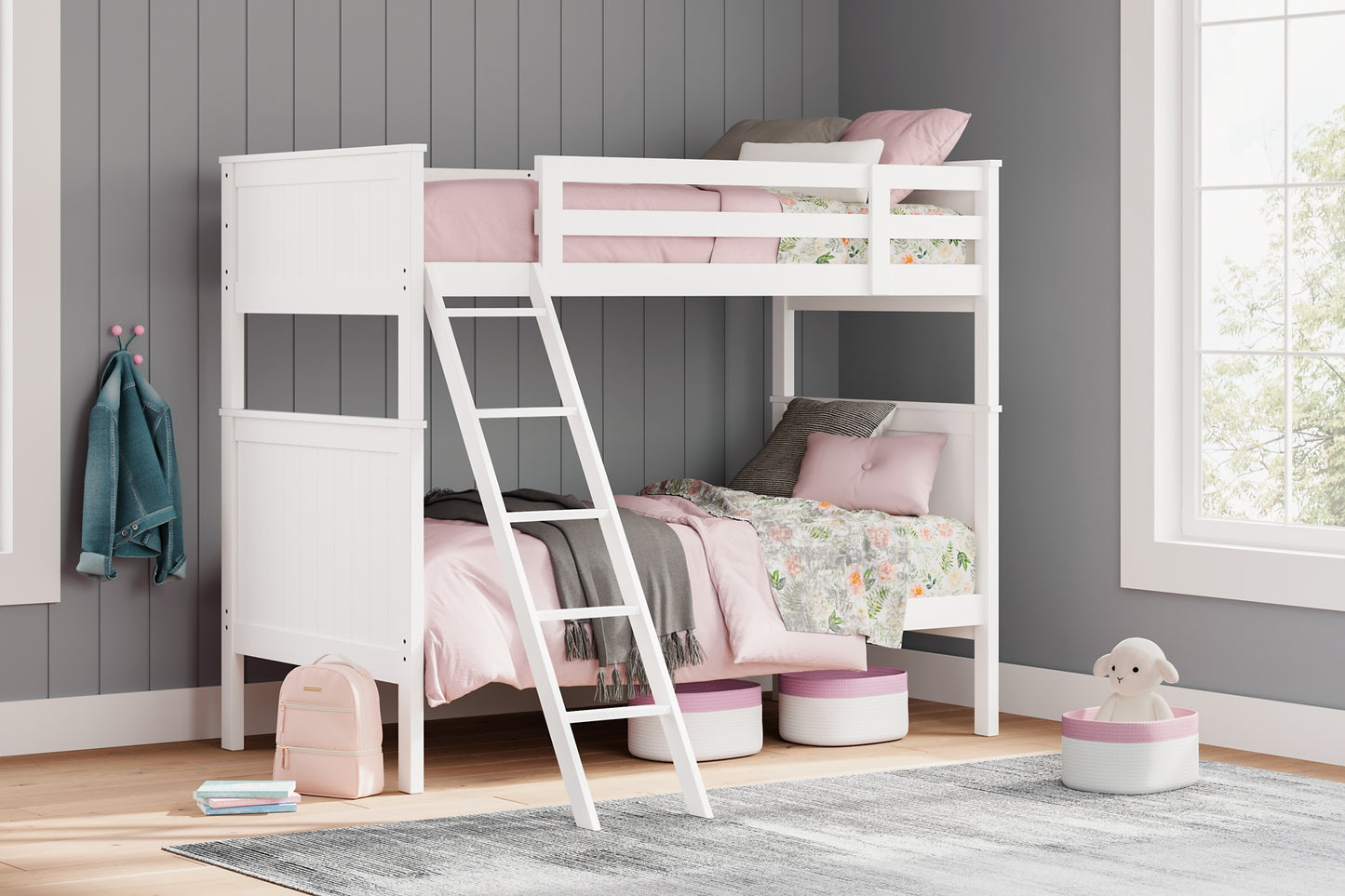 Nextonfort  Over Twin Bunk Bed Signature Design by Ashley®