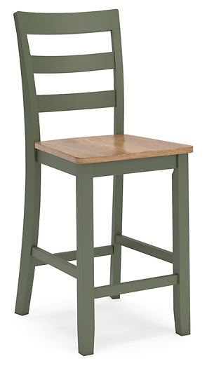 Gesthaven Barstool (2/CN) Signature Design by Ashley®