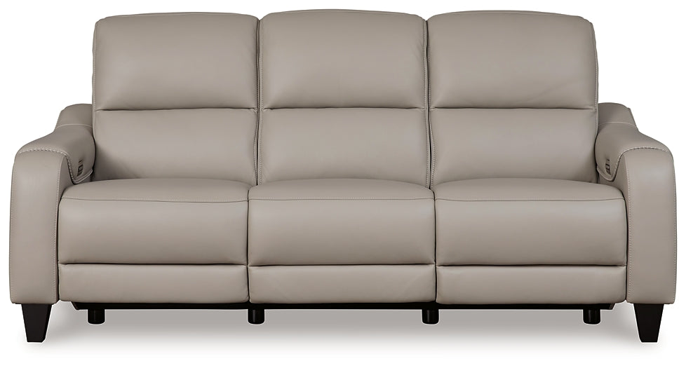 Mercomatic PWR REC Sofa with ADJ Headrest Signature Design by Ashley®