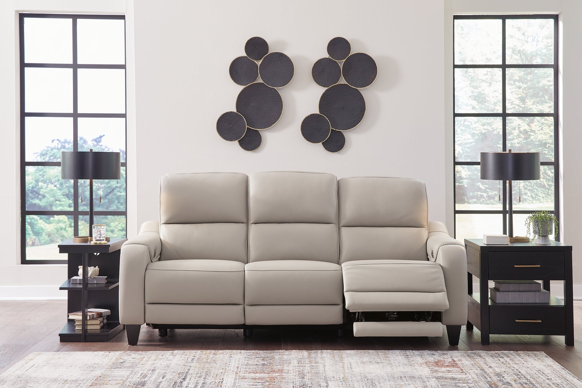 Mercomatic PWR REC Sofa with ADJ Headrest Signature Design by Ashley®