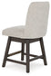 Burkhaus UPH Swivel Barstool (2/CN) Signature Design by Ashley®