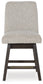 Burkhaus UPH Swivel Barstool (2/CN) Signature Design by Ashley®