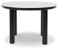 Xandrum Round Dining Room Table Signature Design by Ashley®