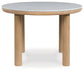 Sawdyn Round Dining Room Table Signature Design by Ashley®