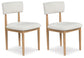 Sawdyn Dining UPH Side Chair (2/CN) Signature Design by Ashley®