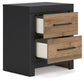 Vertani Two Drawer Night Stand Signature Design by Ashley®