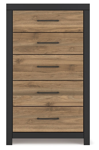 Vertani Five Drawer Chest Signature Design by Ashley®