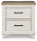 Shaybrock Two Drawer Night Stand Benchcraft®