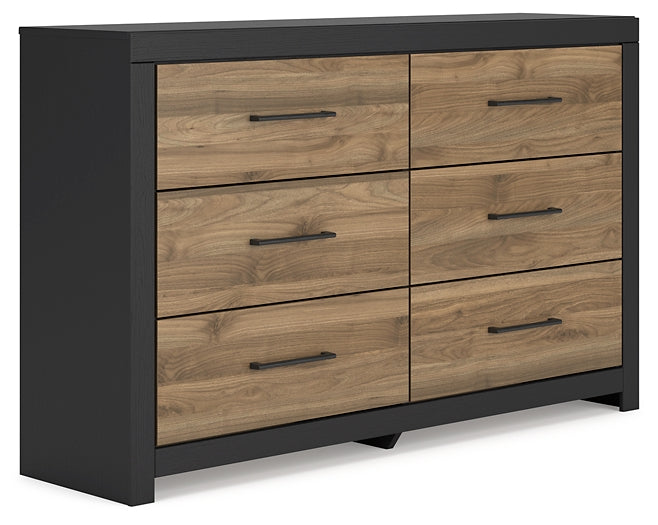 Vertani Six Drawer Dresser Signature Design by Ashley®