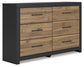 Vertani Six Drawer Dresser Signature Design by Ashley®