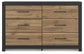 Vertani Six Drawer Dresser Signature Design by Ashley®