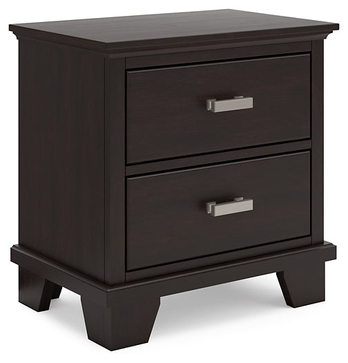 Covetown Twin Panel Bed with Mirrored Dresser and Nightstand Signature Design by Ashley®