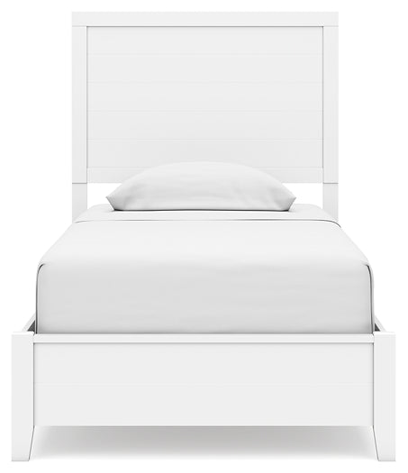 Binterglen Twin Panel Bed with Mirrored Dresser and Nightstand Signature Design by Ashley®