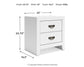 Binterglen Twin Panel Bed with Mirrored Dresser and Nightstand Signature Design by Ashley®