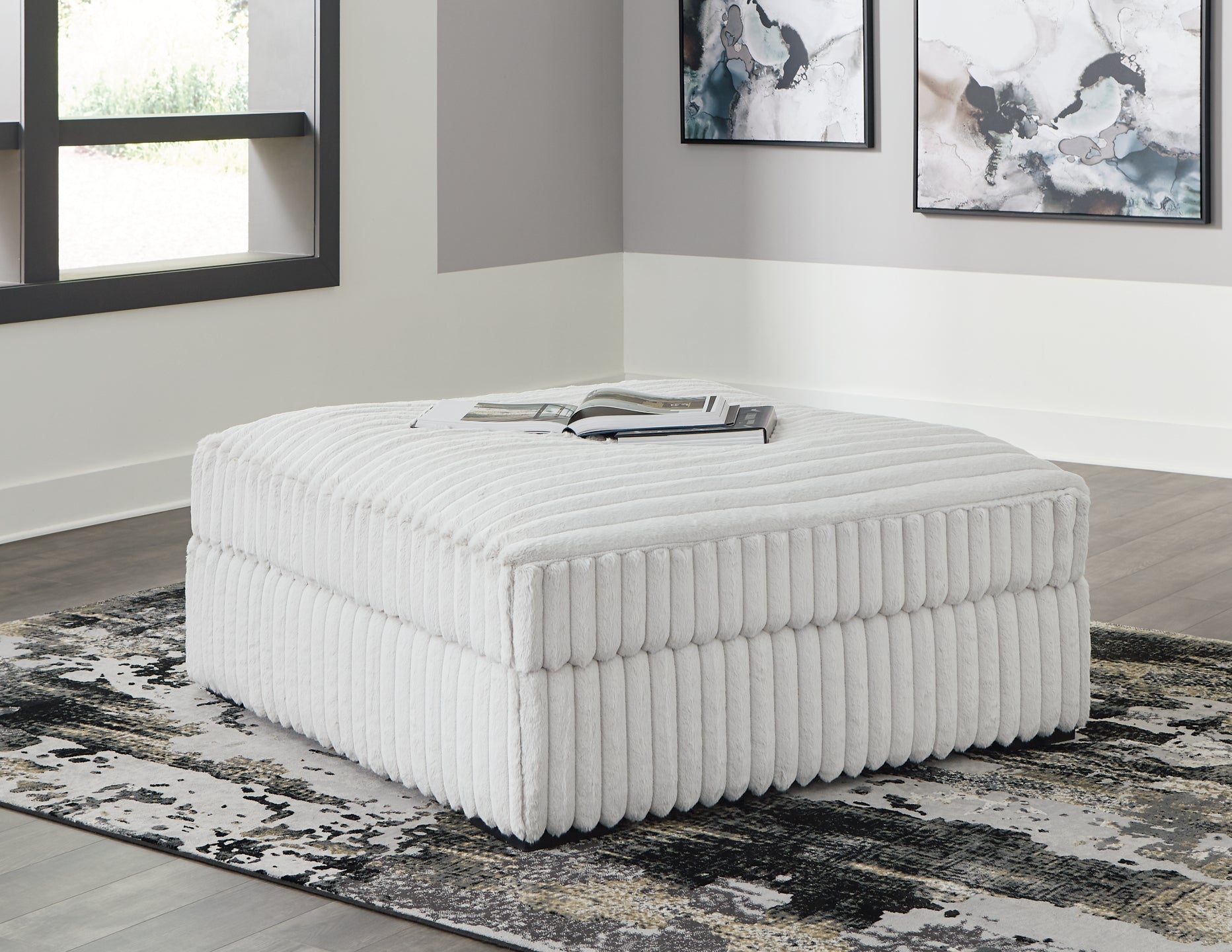 Stupendous Oversized Accent Ottoman Signature Design by Ashley®