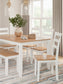 Gesthaven Dining Room Table Set (6/CN) Signature Design by Ashley®