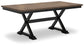 Wildenauer Dining Table and 2 Chairs and Bench Signature Design by Ashley®