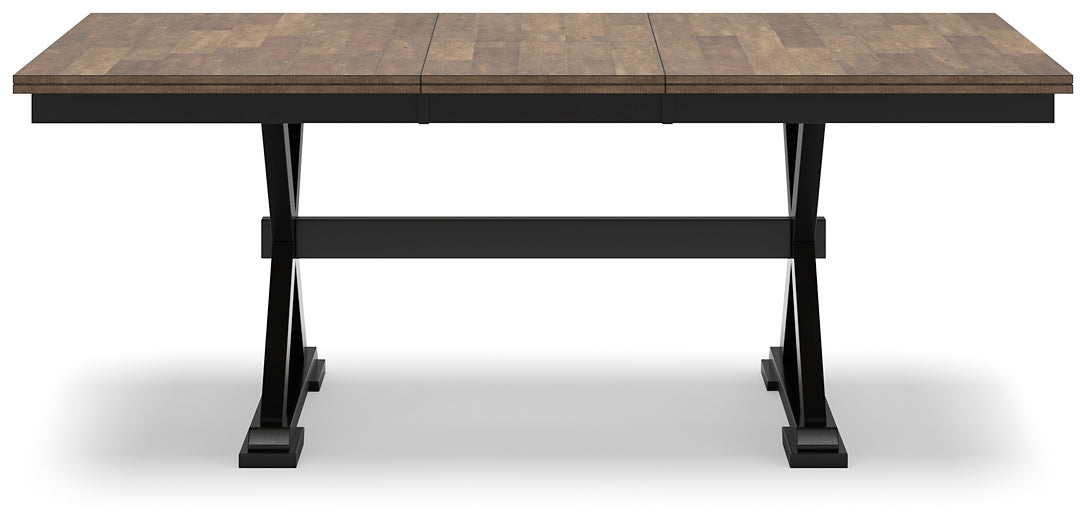 Wildenauer Dining Table and 2 Chairs and Bench Signature Design by Ashley®