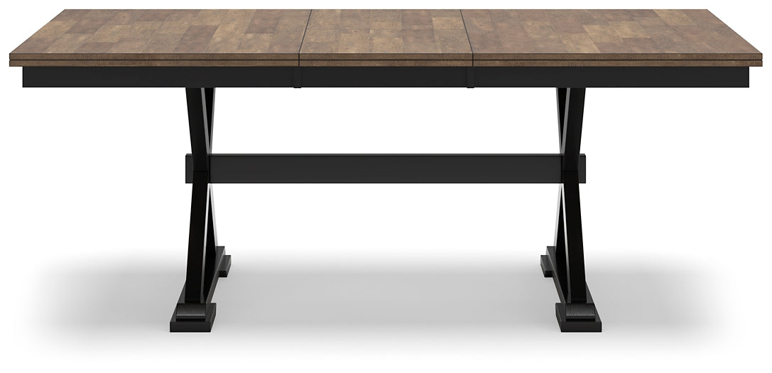 Wildenauer Dining Table and 2 Chairs and Bench Signature Design by Ashley®