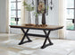 Wildenauer Dining Table and 2 Chairs and Bench Signature Design by Ashley®