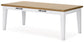 Ashbryn Dining Table and 4 Chairs Signature Design by Ashley®